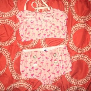Janie and Jack flamingo swim 3T
